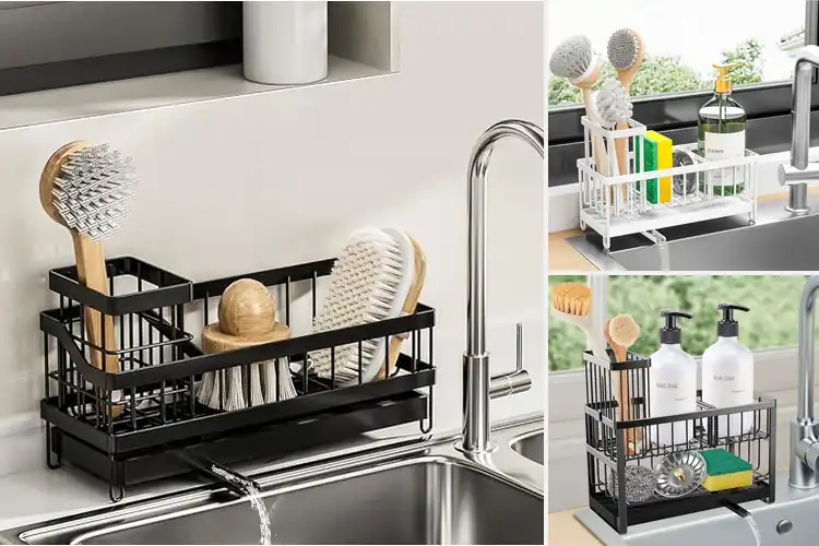 Detailed view of 10 Best Sink Caddy with Rotatable Spout Boost Kitchen Order