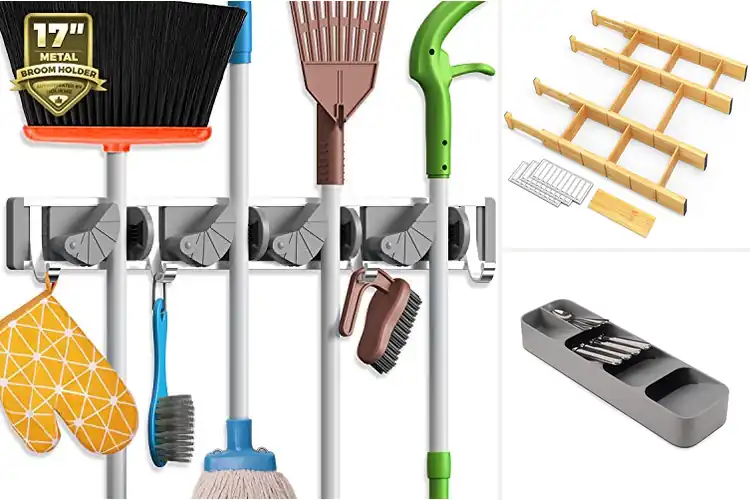 Detailed view of 10 Best Small Space Kitchen Organizers Save Space Now