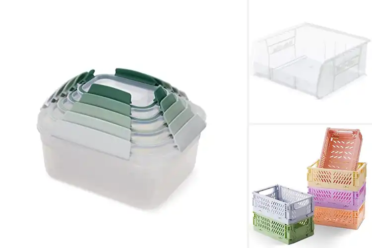 Detailed view of 10 Best Space Saving Stacking Containers: Maximize Your Space