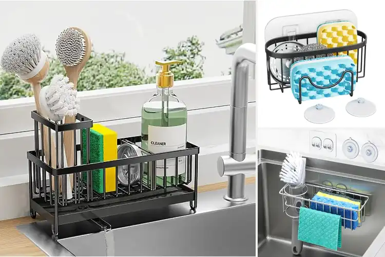 Detailed view of 10 Best Sponge Holder Organizers for a Tidy Kitchen