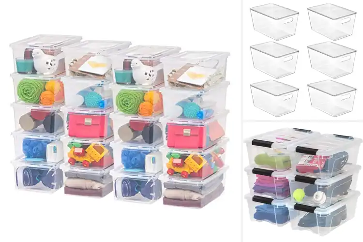 Detailed view of 10 Best Stackable Containers for Effortless Home Organization