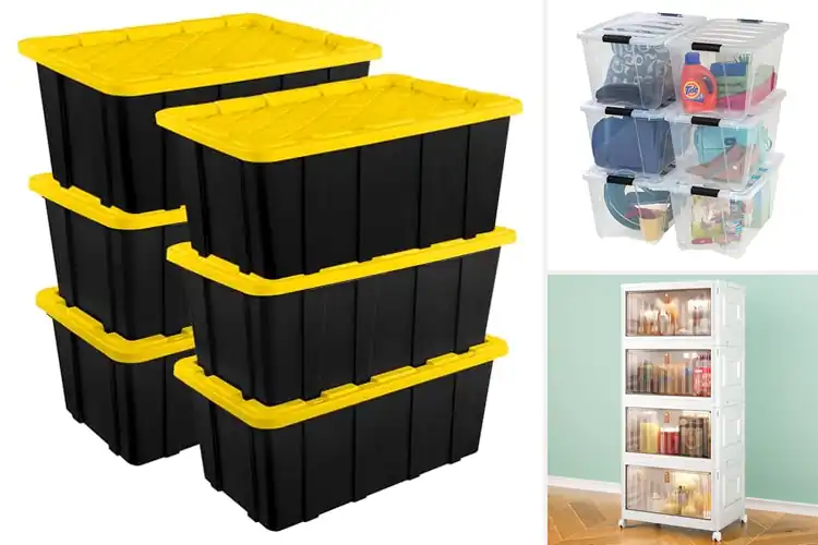 Stackable Containers Method Storage Containers: Clear, Stackable & Leak-Proof – TacosTradition