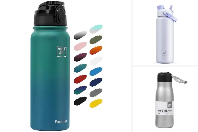 Detailed view of Best Stainless Steel Bottle With Leak Proof Lid