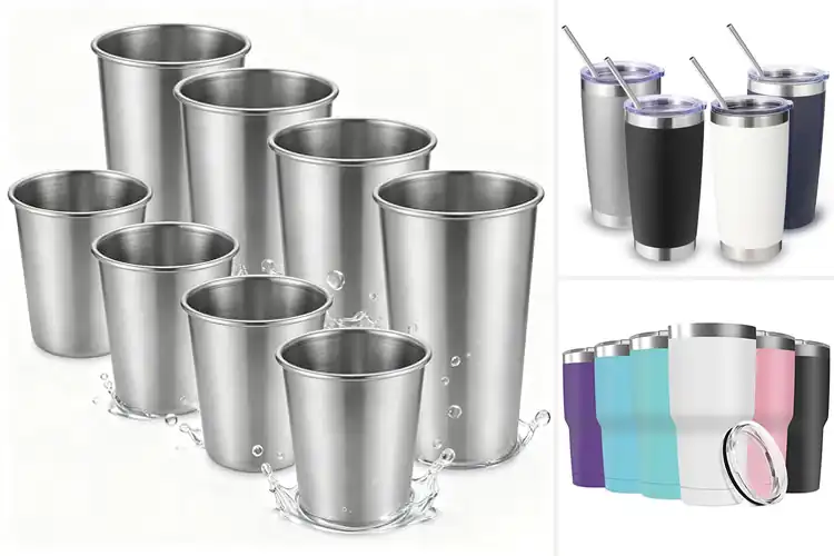 Detailed view of Best Stainless Steel Tumbler Sets