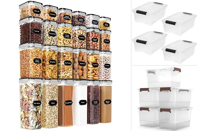 Detailed view of Best Storage Containers: Organize Your Space Effortlessly