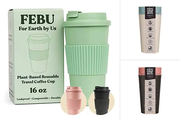 Detailed view of 10 Best Sustainable Travel Mugs: Sip Eco-Chic
