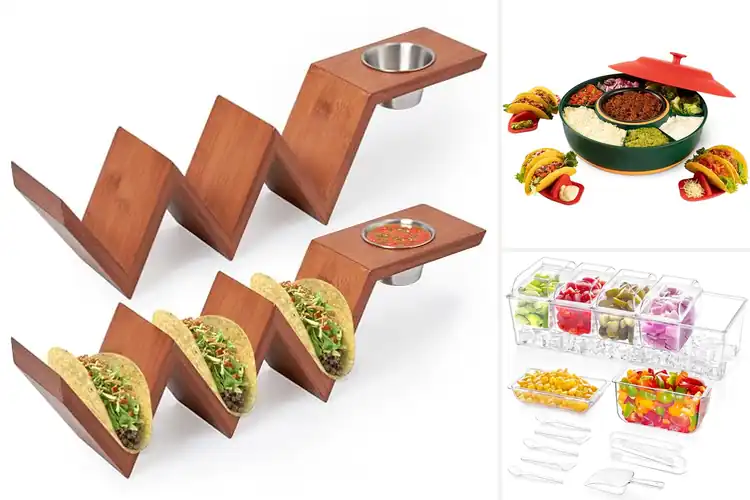 Detailed view of 10 Best Taco Bar Sets for Fun & Easy Taco Nights