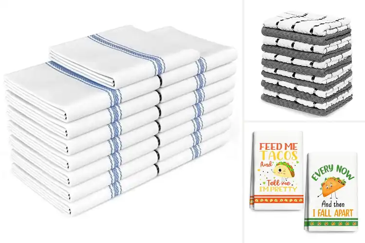 Detailed view of 10 Best Taco Bar Towels for Fun & Easy Kitchen Cleanup