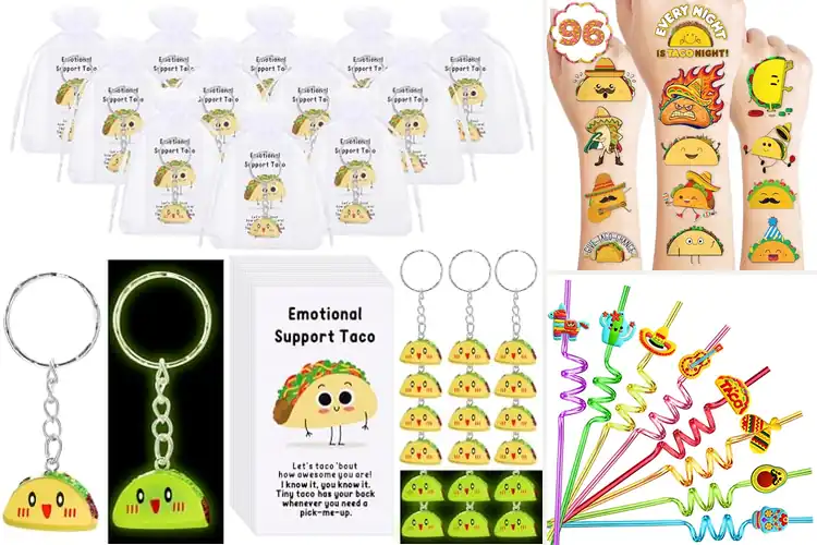 Detailed view of 10 Best Taco Birthday Favors to Wow Every Guest