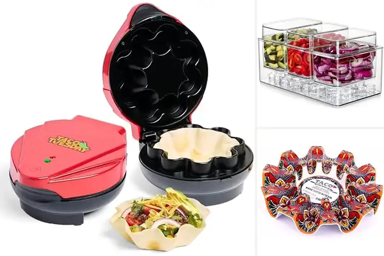 Detailed view of 10 Best Taco Bowl Servers for a Perfectly Organized Taco Night