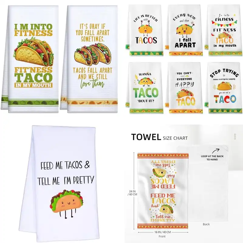10 Best Taco Decorative Towels to Brighten Your Kitchen