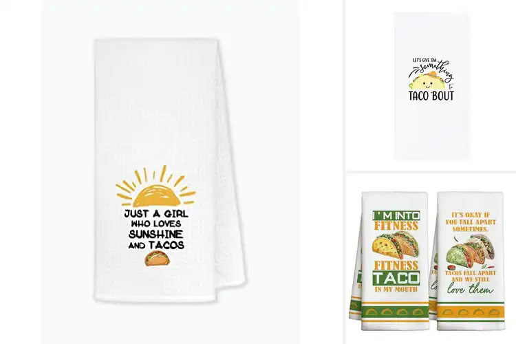 Detailed view of 10 Best Taco Dishcloths: Brighten Your Kitchen Cleaning