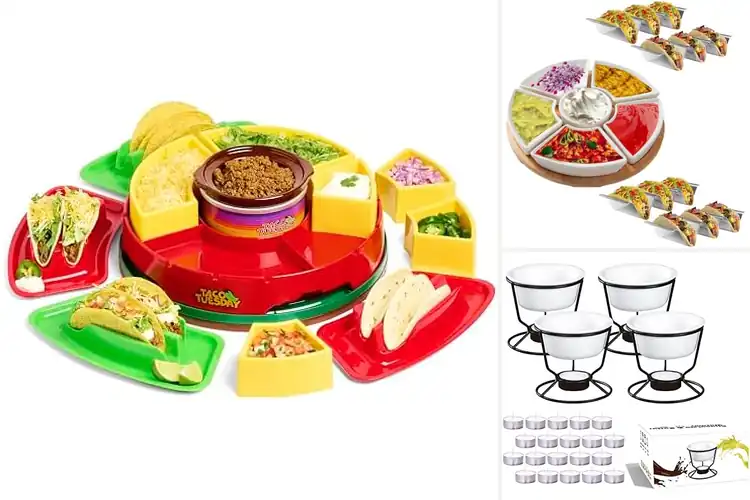 Detailed view of 10 Best Taco Fondue Pots for Fun, Flavorful Meals