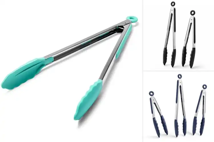Detailed view of 10 Best Taco Frying Tongs for Crispy Shells at Home