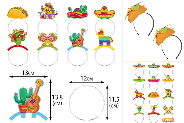 Detailed view of 10 Best Taco Headpieces for Style, Comfort & Fun