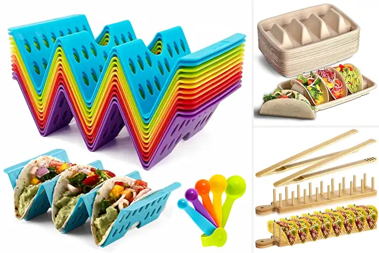 Detailed view of 10 Best Taco Holders For Parties: Keep Tacos Upright & Mess-Free