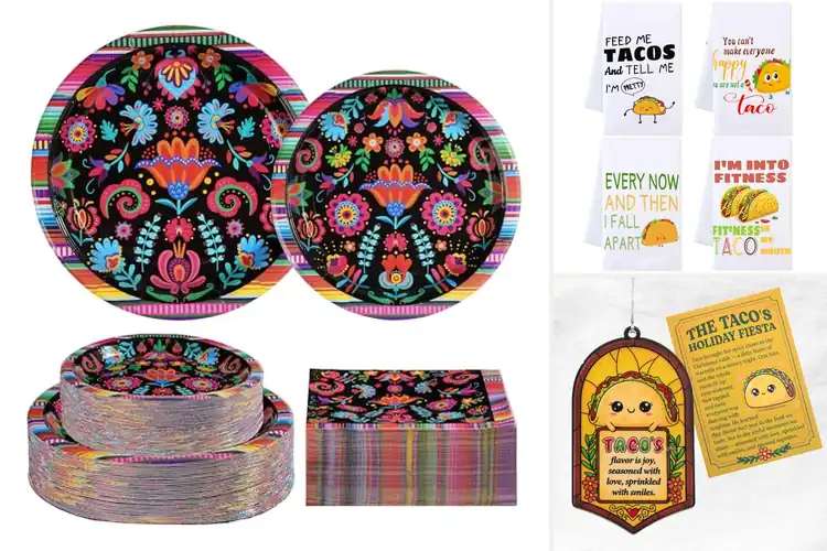 Detailed view of 10 Best Taco Holiday Decorations to Brighten Your Feast
