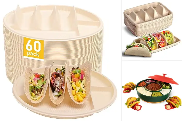 Detailed view of 10 Best Taco Party Trays for Mess-Free Hosting