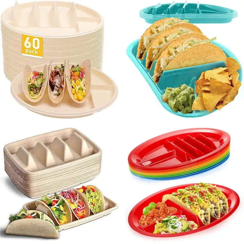 10 Best Taco Plate Holders for Mess-Free Taco Nights