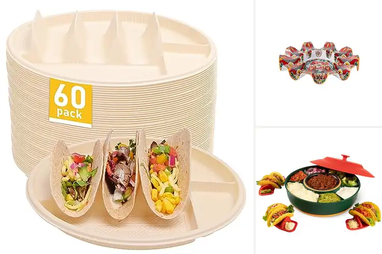 Detailed view of 10 Best Taco Platters for Fresh, Fun & Easy Taco Nights