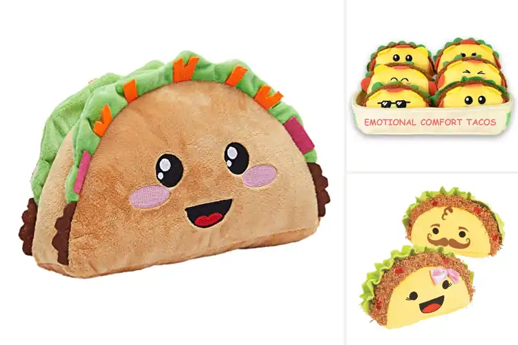 Detailed view of 10 Best Taco Plushes to Brighten Your Day with Cozy Fun