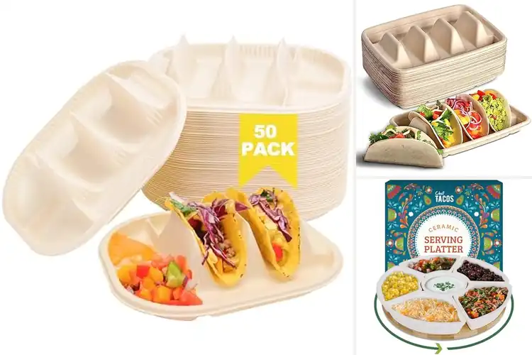 Detailed view of 10 Best Taco Serving Accessories to Upgrade Taco Night
