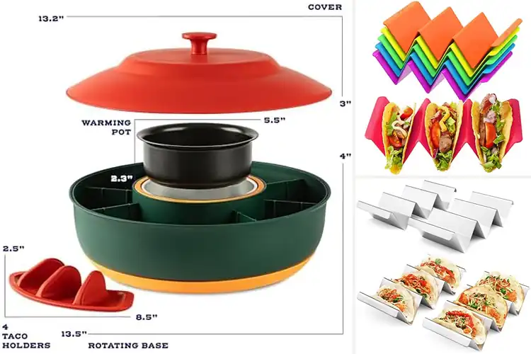 Detailed view of 10 Best Taco Serving Devices for Mess-Free Fun