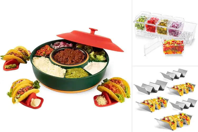 Detailed view of 10 Best Taco Serving Dishes That Keep Food Perfect