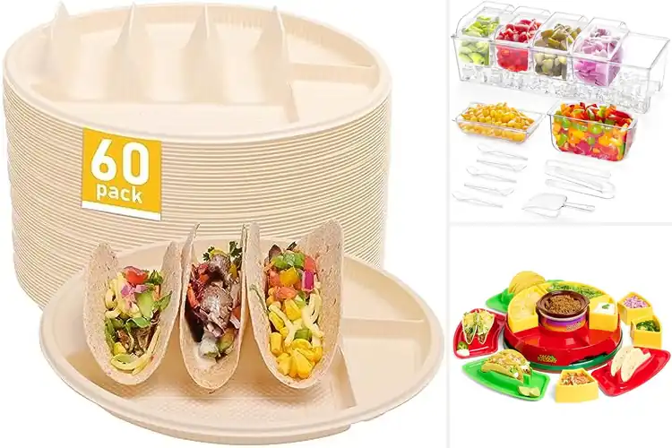 Detailed view of 10 Best Taco Serving Sets for Fun & Mess-Free Meals