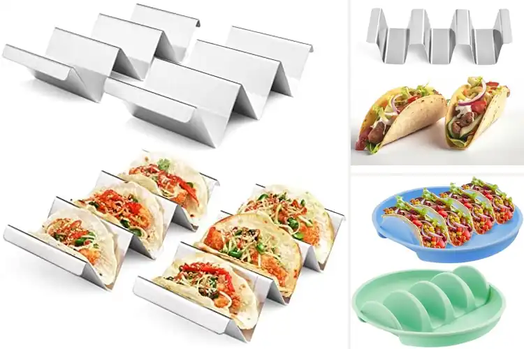Detailed view of 10 Best Taco Shell Holders That Keep Tacos Upright & Neat