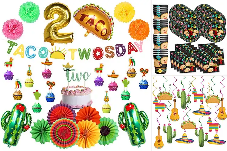 Detailed view of 10 Best Taco Twosday Party Supplies for a Fun Fiesta