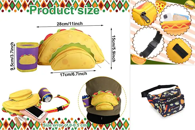 Detailed view of 10 Best Taco Waist Packs for Style and Comfort