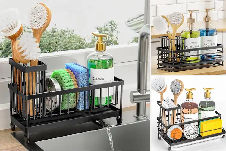 Detailed view of Best Three Compartment Kitchen Sink Organizer