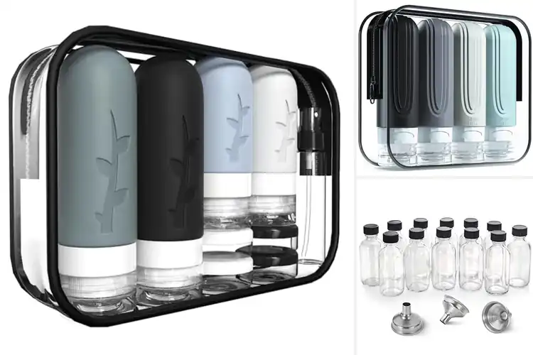Detailed view of 10 Best Travel Bottles for Leak-Proof Trips