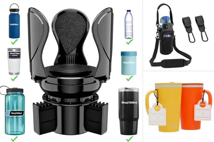 Detailed view of Best Travel Friendly Cup Holder Compatible