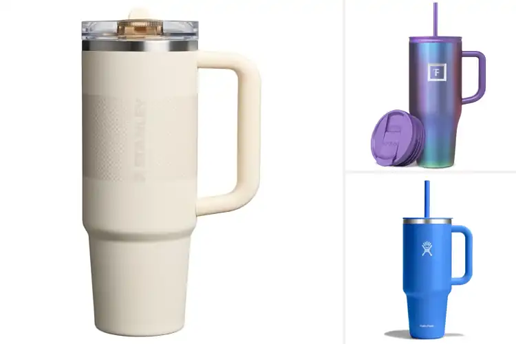 Detailed view of Best Travel Tumbler With Handle