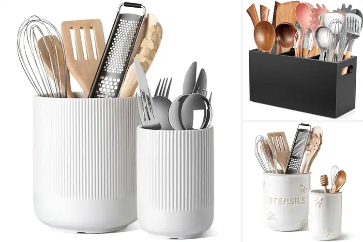 Detailed view of Best Utensil Crock Organizers