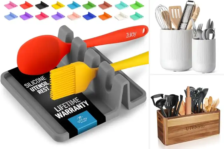 Detailed view of 10 Best Utensil Holders for Organized Kitchens