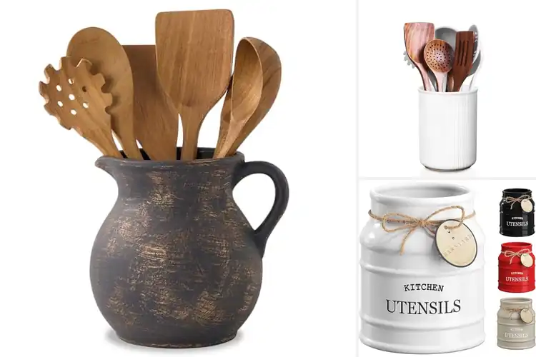 Detailed view of Best Vintage Kitchen Tool Holders