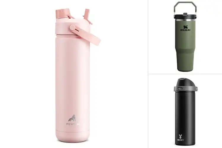 Detailed view of Best Water Bottles With Flip Straw