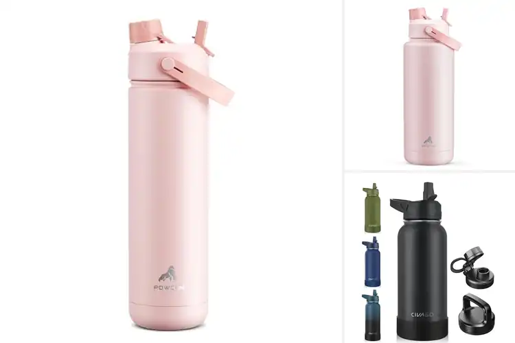 Detailed view of Best Water Bottles With Straw Lids