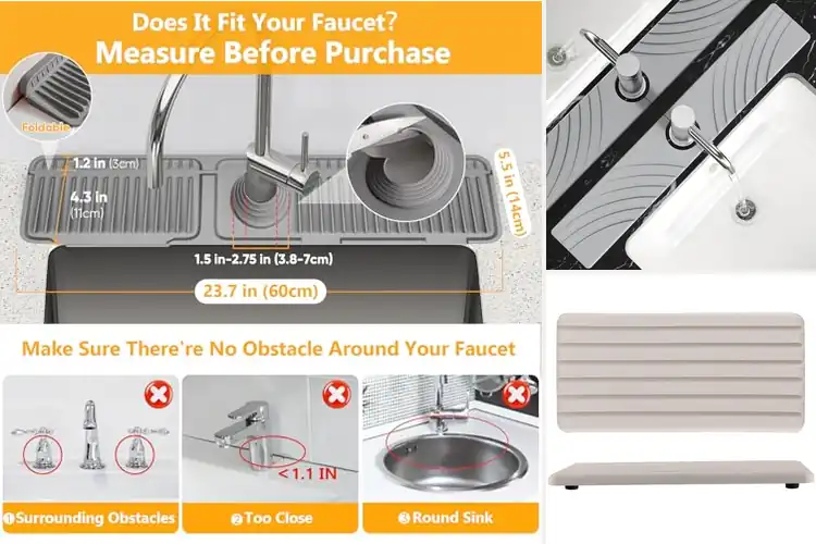 Detailed view of Best Water Drainage Sink Accessories