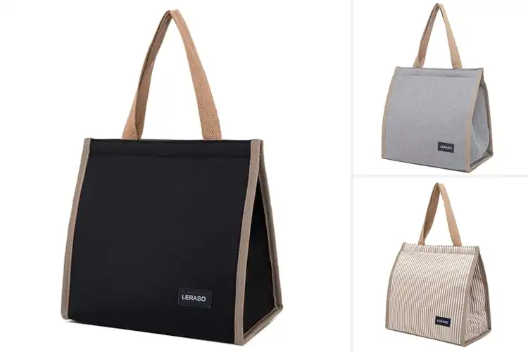 Detailed view of Best Water Resistant Oxford Lunch Tote