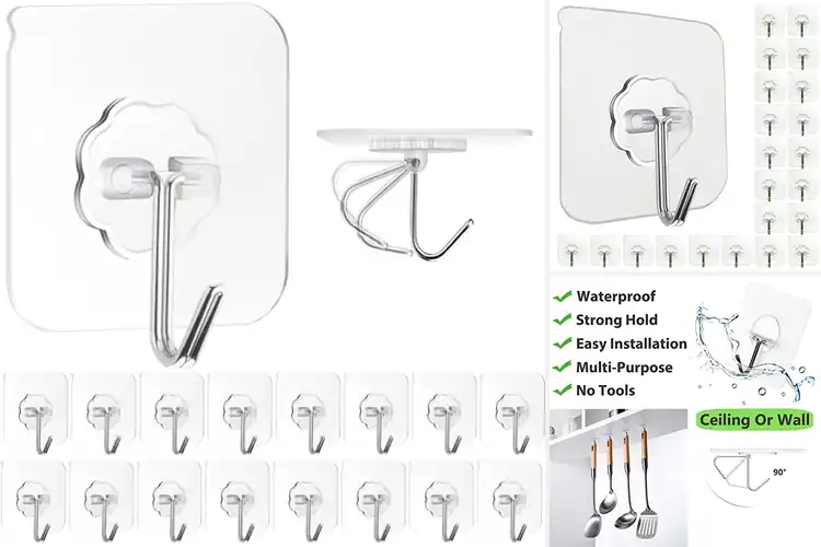 Detailed view of Best Waterproof Wall Hooks