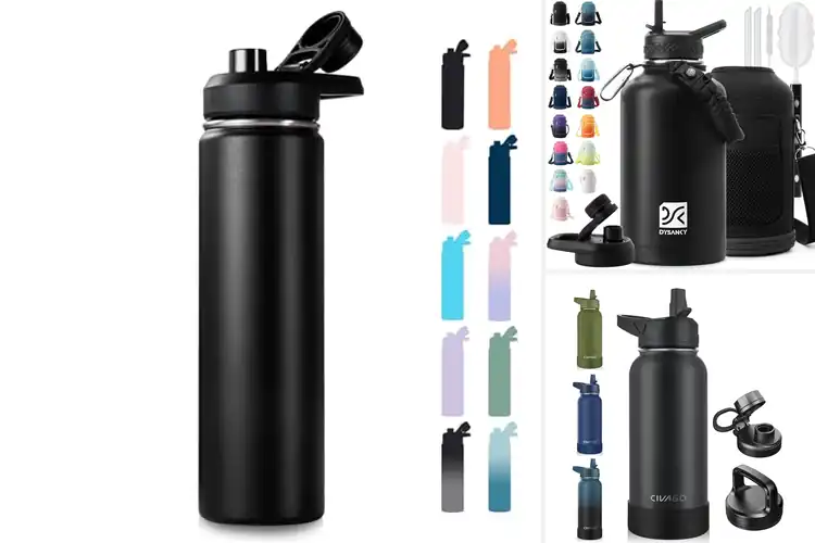 Detailed view of Best Work Water Bottles to Boost Hydration and Productivity