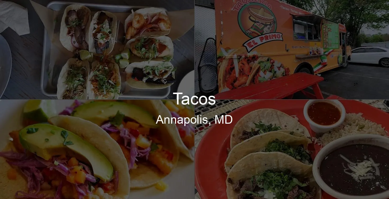 Tacos in Annapolis, MD Photo