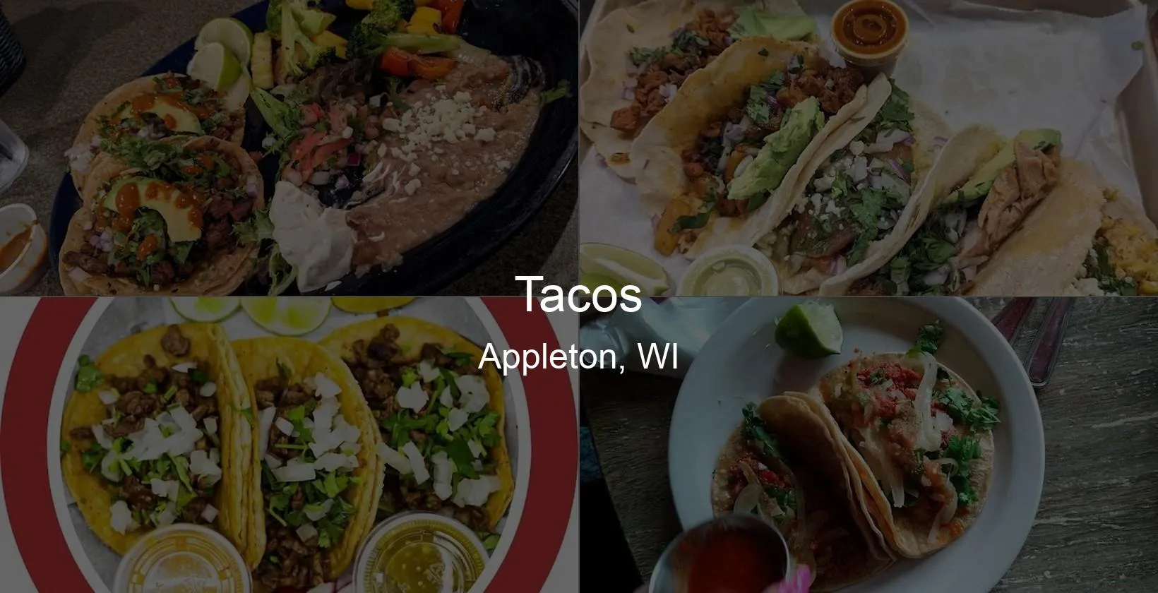 Tacos in Appleton, WI Photo