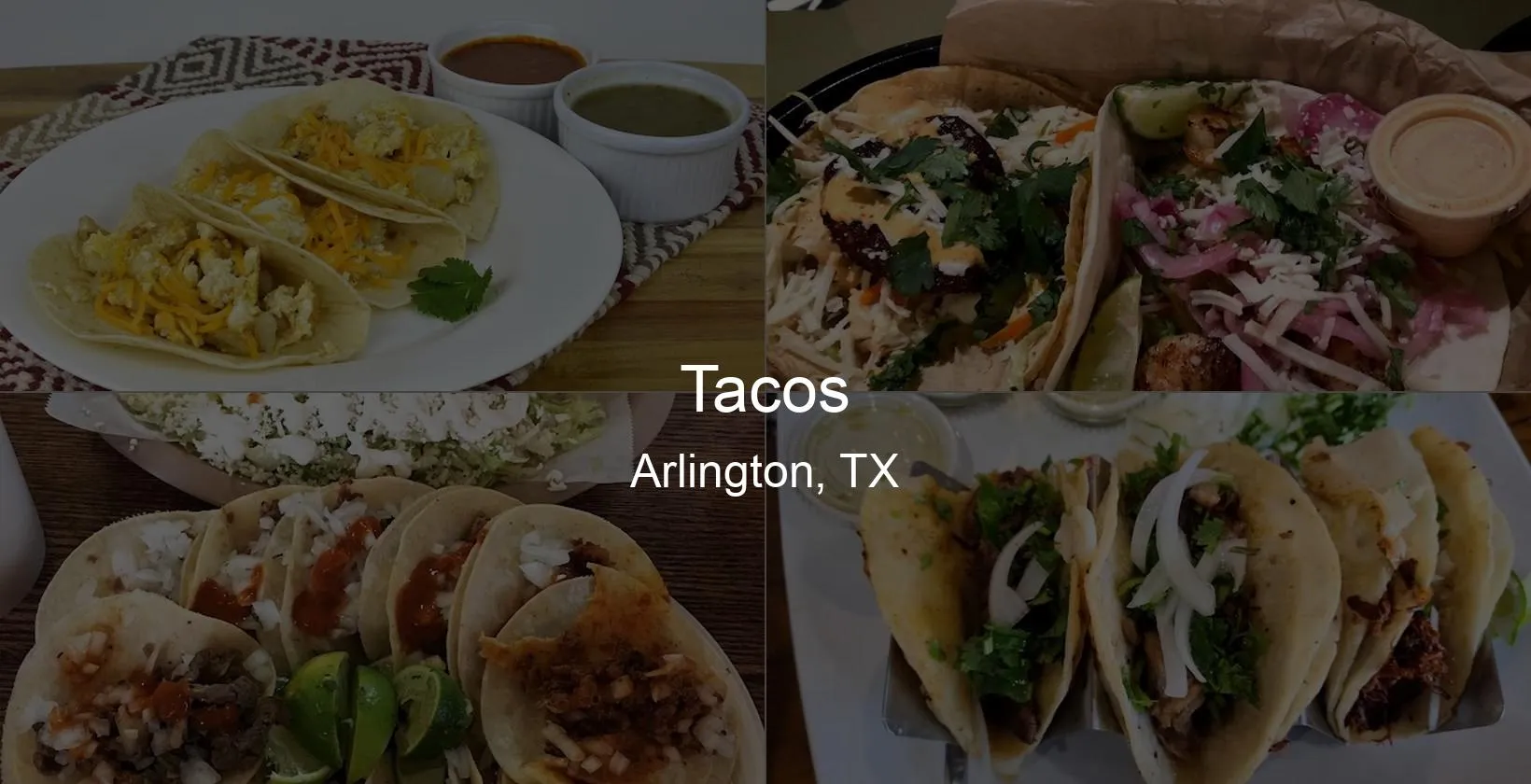 Tacos in Arlington, TX Photo