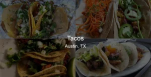 Tacos in Austin, TX Photo