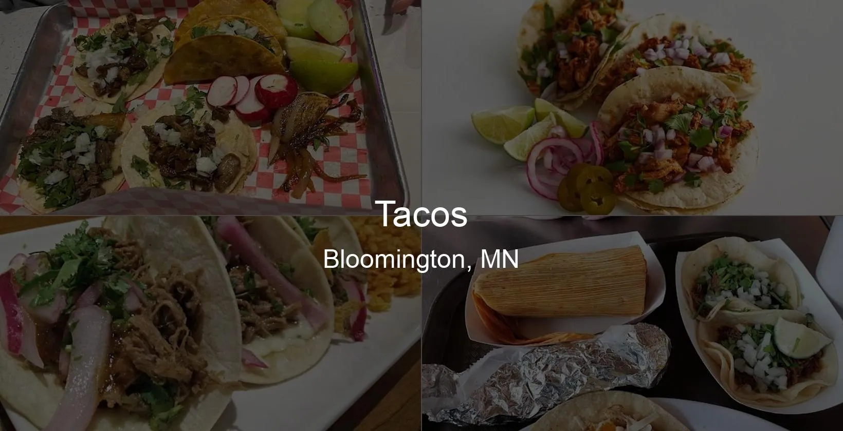 Tacos in Bloomington, MN Photo